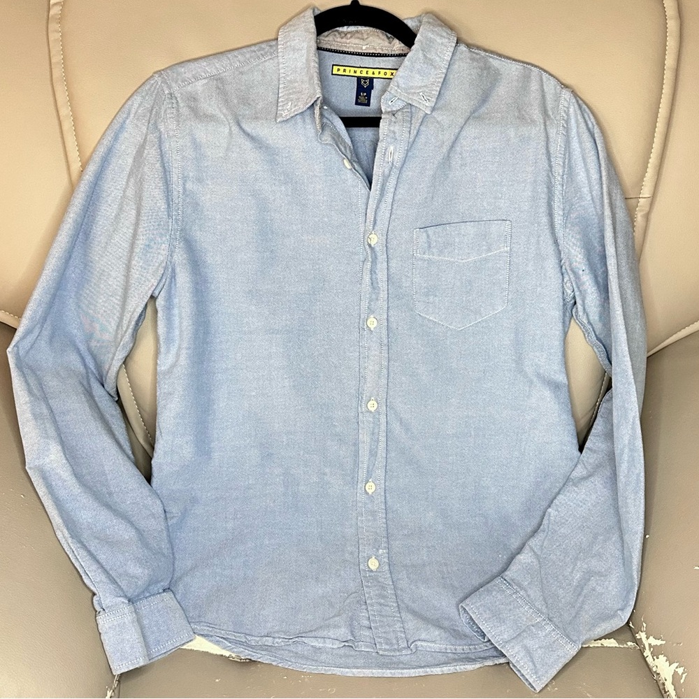 Prince & Fox Light Blue Men's Shirt